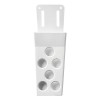 Diken Porta Cuchillos Plástico 3 A 6 Con Sujetador Blanco
