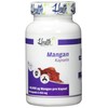 Health+ Manganese - 90 Capsules with 10 mg Mangangangluconate per