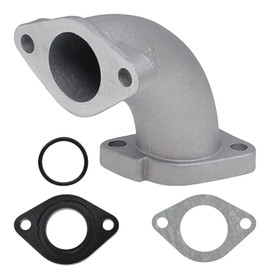 Amavoler Intake Manifold Pipe 26mm Carburetor intake Manifold Gasket Kit Aftermarket Replacement Parts Fit for 110 125 140 150CC Kazuma ATV Lifan YX Dirt bike 56-2 FA.