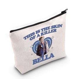 Edward Gift Movie Merch Zipper Pouch Cosmetic Bag for Movie Fans Vampire Edward Fans Gift Robert Pattinson Gift (Skin of Bella)