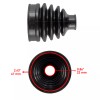 Caltric Front or Rear Axle Outboard CV Boot Kit for