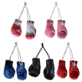 Mini Boxing Gloves Miniature Punching Gloves Holiday Christmas Ornament Hanging Decoration Or Souvenir Display for Home Boxing Gloves Pendant