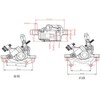 OSC ZOOM HB-100 Mountain Bike Line Pull Hydraulic Disc Brake