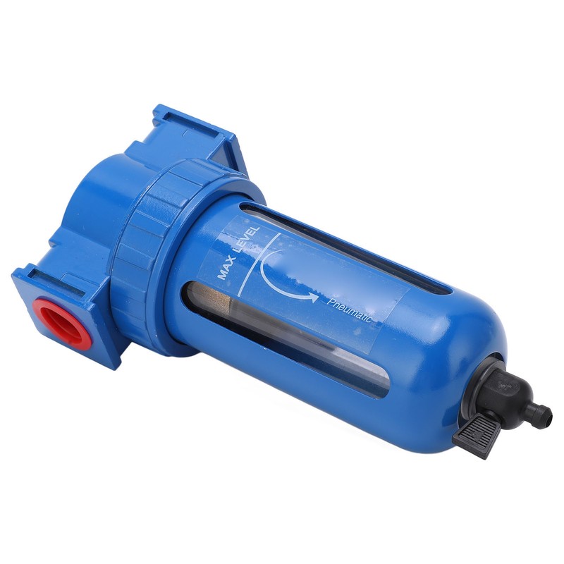 Compressed Air Filter Manual Drain Zinc Alloy Stainless Steel High
