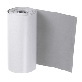 HARFINGTON Nylon Reparación Parche 3"x79" Abajo Chaqueta Parches Tela Cinta Auto Adhesivo Impermeable para Tienda Ropa Bolsa Ropa, Gris