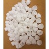 M8-13mm 20 PCS White Plastic Dome Hex Head Bolt Nut