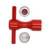 2Pcs Golf Custom red Weights + Red Wrench For Titleist