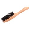 minkissy Wooden Handle Beard Brush Portable Beard Grooming Brush for