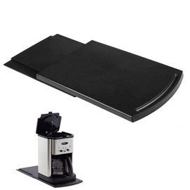 HauSun Handy Sliding tray Sliding Tray Mat for Coffee Maker,Kitchen Appliance Moving Caddy,Countertop Stoage for Air Fryer, Blender, Stand Mixer,Food Processors,1 set