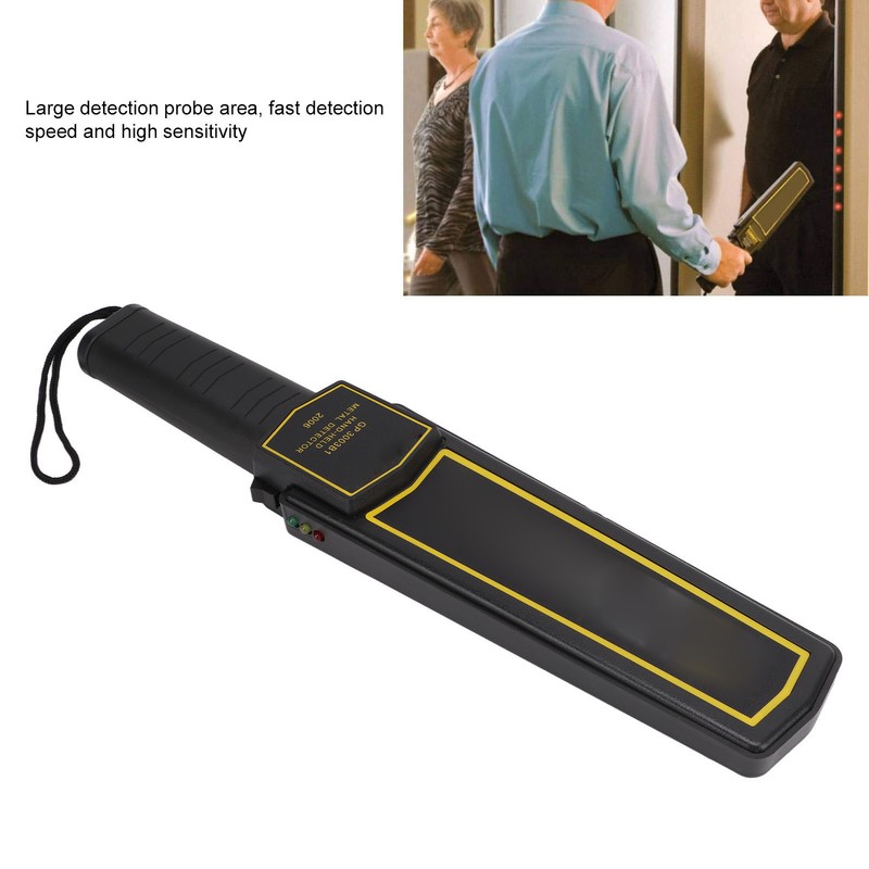 Metal Detector Highly Sensitive Accurate Detection Low Power Consumption 40h