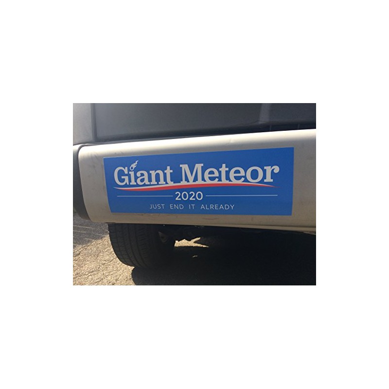 Giant Meteor 2020 Bumper Sticker