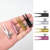 NentMent 4 Pack Eyebrow Pencil Shaper with Tightening Screw Metal
