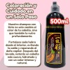 3 Pz Shampoo Tinte Instantáneo Cubre Canas Natural Jengibre