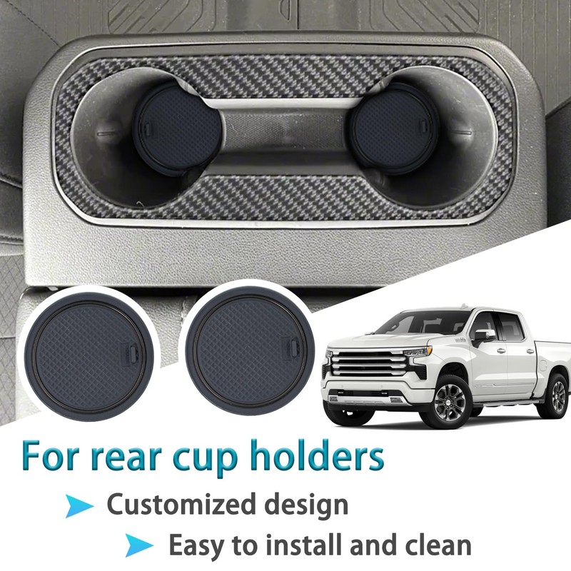 CIMOF Center Console Liner for Chevy Silverado 1500 / GMC