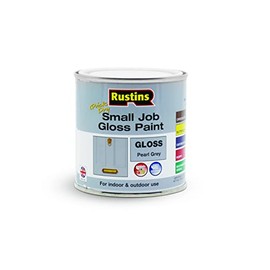 Rustins Small Job Pearl Grey Gloss Paint 250ml