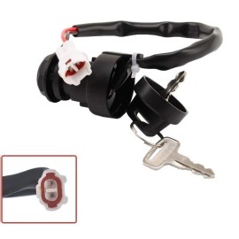 pccmotor 2 Wire Ignition Key Switch For Yamaha RAPTOR 660 YFM660 ATV 2001-05 U KS24