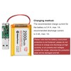 MakerFocus 1pcs 3.7V 2000mAh 7.4Wh Lithium Polymer Rechargeable Battery 1S