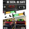 HLauto 1002L Emergency Strobe Traffic Advisor Light Bar: 40 LED