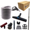 Wessel-Werk Central Vacuum Hose Kit with Floor and Household Vacuum