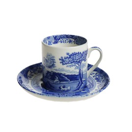 Spode (Spode) Cup _ Saucers Blue 90cc Blue Italian 1200