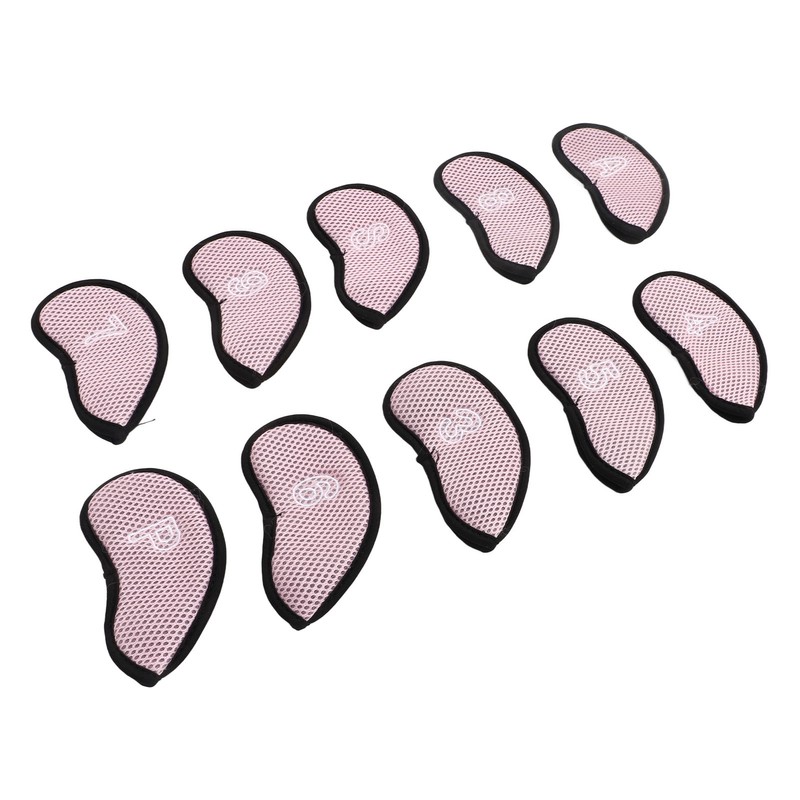 10 PCS Golf Club Head Covers Golf Iron Pole Net