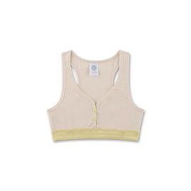 Sanetta Girl's Bustier Beige | Comfortable and Comfortable Bustier for Girls Made of Cotton Blend. Girls Bustier, beige
