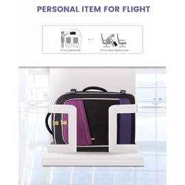 LOVEVOOK Travel Backpack for Women, 40L Carry On Backpack for Airplanes, Personal Item Bag for Airlines Fits 17 inch Laptop, TSA Approved Luggage with 3 Packing Cubes,Waterproof Weekender Gym Backpack