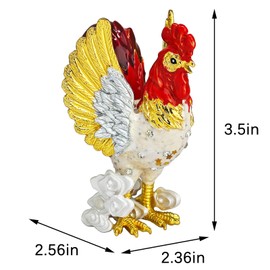 2025 Feng Shui Home Decorating Sky Rooster Figurine Good Luck Rooster Sculpture w5668
