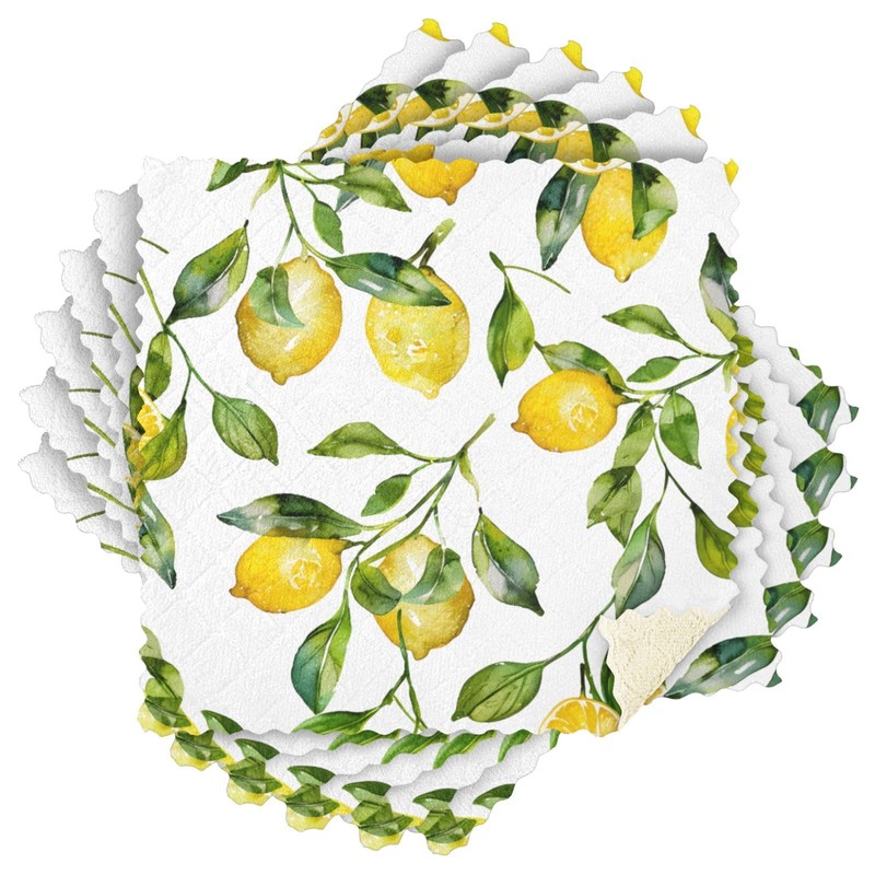 Senya - Juego de 6 paños de cocina con estampado