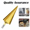 Aniuge Step Drill Bit-3PCS Hss Step Bits Set High Speed