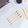 U Scinan 4 PCS Crown Top Ballpoint Pen Classic Metal
