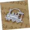 TEHAUX Metal Locomotive Train Keychain Pendant Sturdy and Fashionable Keyring