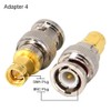 DollaTek 4-Piece Antenna Adapter Set Coaxial RF Connector BNC to