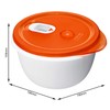 Rotho Micro Clever Contenitore per Microonde con Valvola e Coperchio,