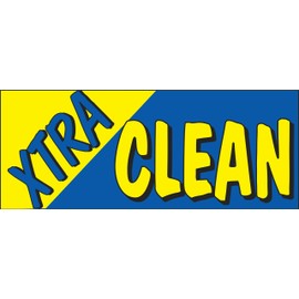 SSWBasics Windshield Banner with Bungee Cord - Xtra Clean - 50ʺL x 20ʺH