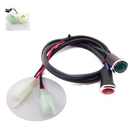 DJ-Motor ATV Neutral Reverse Gear Light Indicator Black For Coolster 125cc Roketa Baja Kazuma Meerkat Chinese 50cc 70cc 90cc 110cc 125cc 150cc 200cc 250cc TaoTao ATV Quad