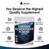 Creatine Monohydrate Powder 100% Pure Micronized Creatine - 150g Increased