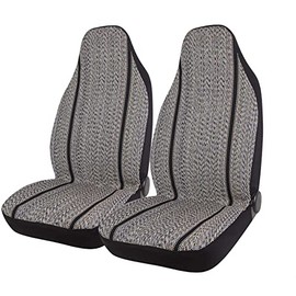 C.P.R. New 4 pc Universal Saddle Blanket High Back seat Covers Baja Blanket Material for Cars and SUVS (High Back)