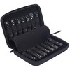 Pocket Knife Display Case with 14 Slots, Knife Case, Folding