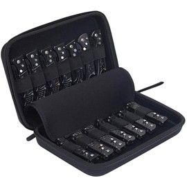 Pocket Knife Display Case with 14 Slots, Knife Case, Folding Knife Holder Organizer, Butterfly Knife Storage Carrier, Knives Collection Protector for Survival Tactical Outdoor EDC Mini Knife