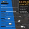 Telescoping Magnetic Pickup Tool Set, Inspection Mirror Telescoping, LED Flashlight,