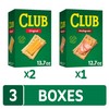 Club Crackers, Lunch Snacks, Snack Crackers, Variety Pack (3 Boxes)