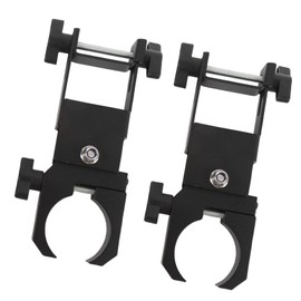 Pyhodi Universal Belt Mount Fit 1.5-2 Inch Roll Bar, 2 Pcs UTV Drive Belt Holder Roll Bars, UTV Drive Belting Holder Adjustable Mounting Clamp Steel Universal Belting Mount