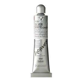 ホルベイン 高品位油絵具ヴェルネ V281 50ml シルバー ホワイト (リンシード オイル) 11281