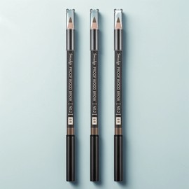 Anjumain Missha Smudge Proof Wood Eyebrow Pencil, Brown, 3 pcs. / 미샤 스머지프루프 우드 아이브로우 펜슬, 브라운, 3개