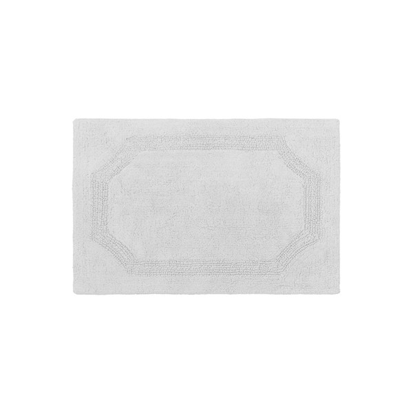 Laura Ashley Reversible Cotton 17 x 24 in. Bath Mat,