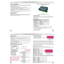 High Power 24 Channel RGB 3A/CH DMX512 Controller Led Decoder Dimmer 500Hz Flicker Free Smoother Dimming DMX Signal Indicator Flashes Function DC 5V-24V