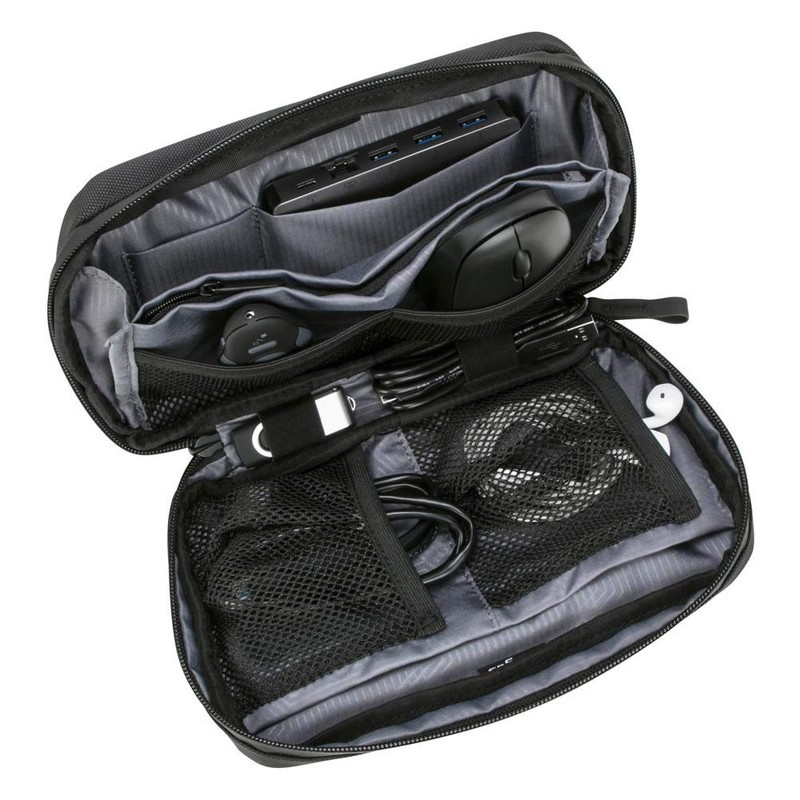Targus CitySmart Tech TXZ02504GL Business Traveller School Bag Cable/Pencil Case