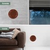 Vent Systems 4" Inch Brown Soffit Vent Cover - Pack