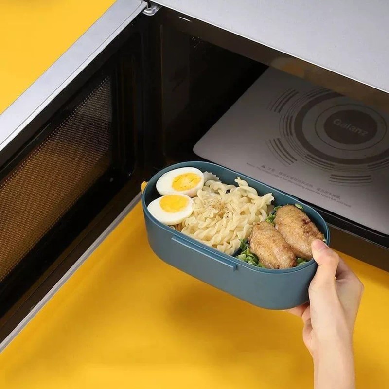 Lecute Lonchera Vaso Termo Escolar Oficina Cubiertos Alimentos